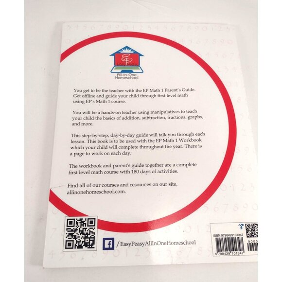 EP Math 1 Parents Guide By Lee Giles Homeschool Education Teaching All In One - Picture 2 of 2